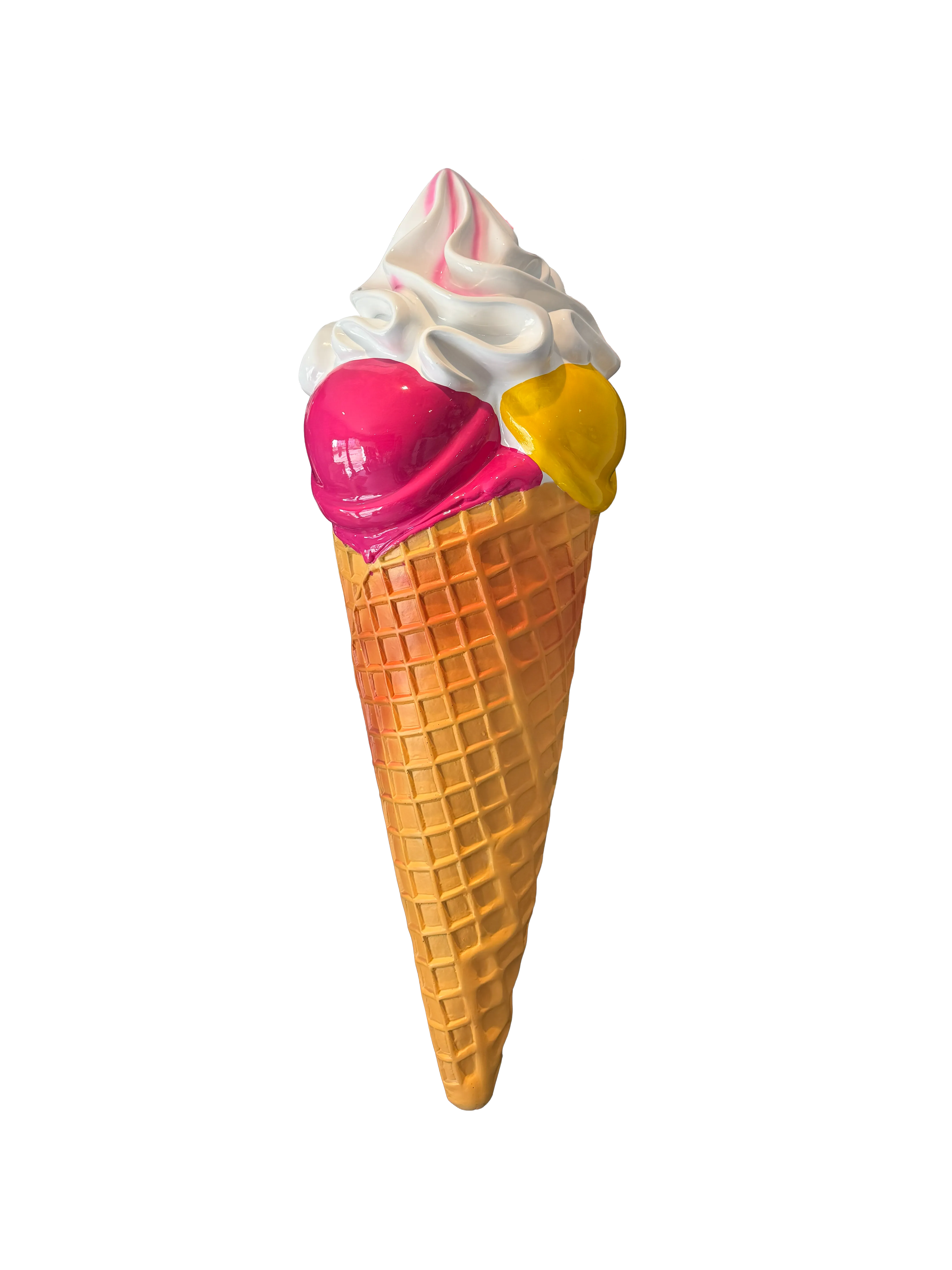 Stop trottoir glace boules pour glacier