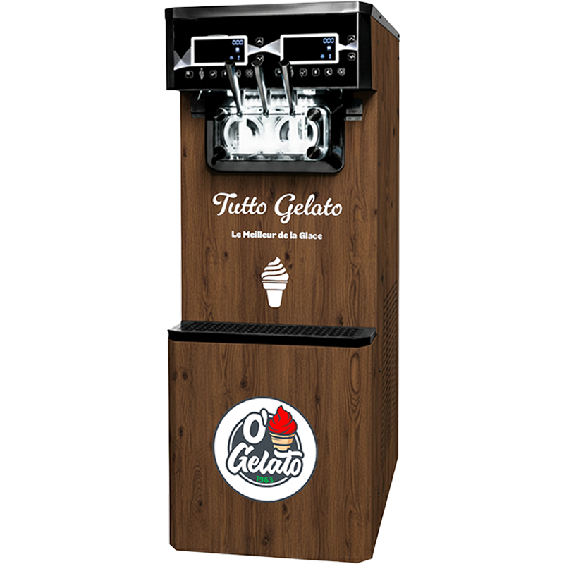 Branding personnalisation machine à glace