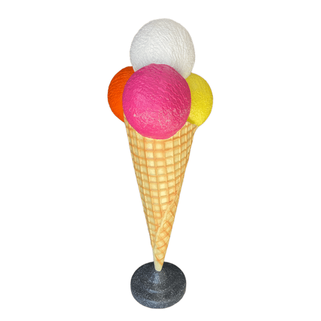 Le stop-trottoir glace boule est le parfait élément pour embellir votre point de vente et vous mettre en valeur